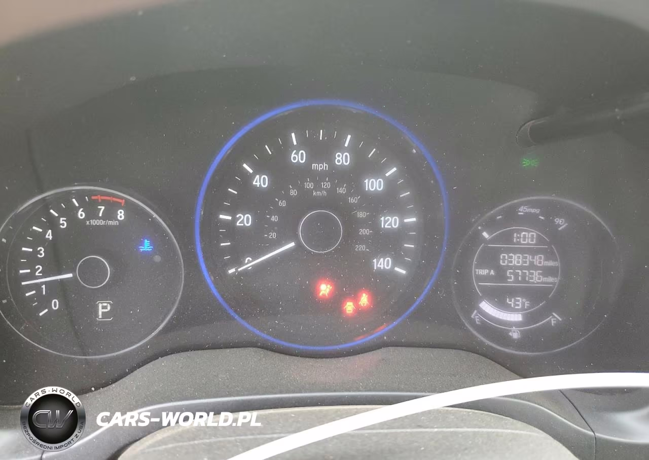 2021 Honda Hr-V Lx VIN:3CZRU6H38MM730605 - 8