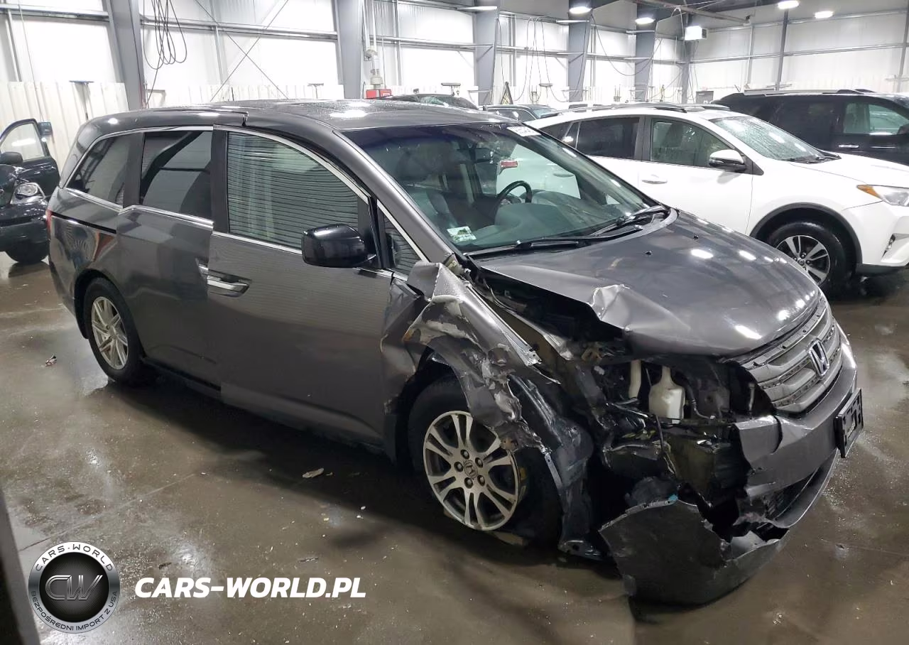 2013 Honda Odyssey Exl VIN:5FNRL5H68DB033162 - 4