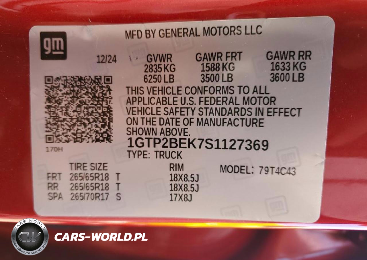 2025 GMC Canyon Elevation VIN:1GTP2BEK7S1127369 - 13
