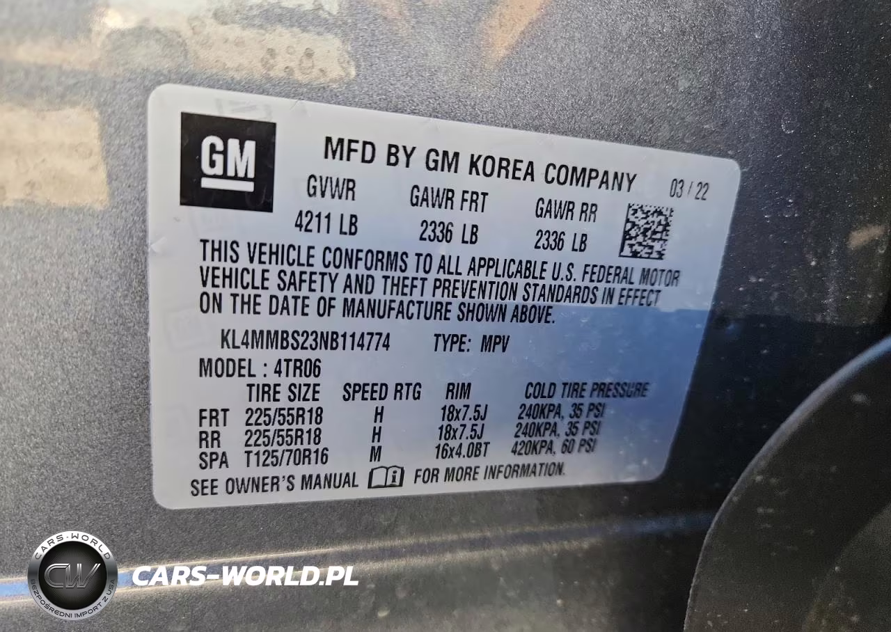 2022 Buick Encore Gx Preferred VIN:KL4MMBS23NB114774 - 13