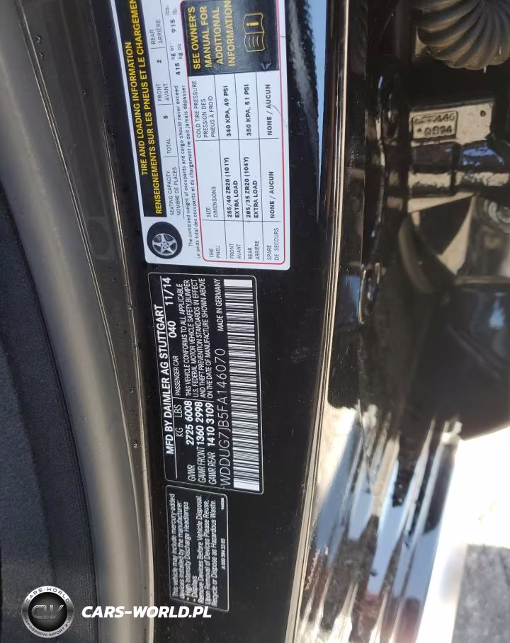 2015 Mercedes-Benz S 63 Amg VIN:WDDUG7JB5FA146070 - 13