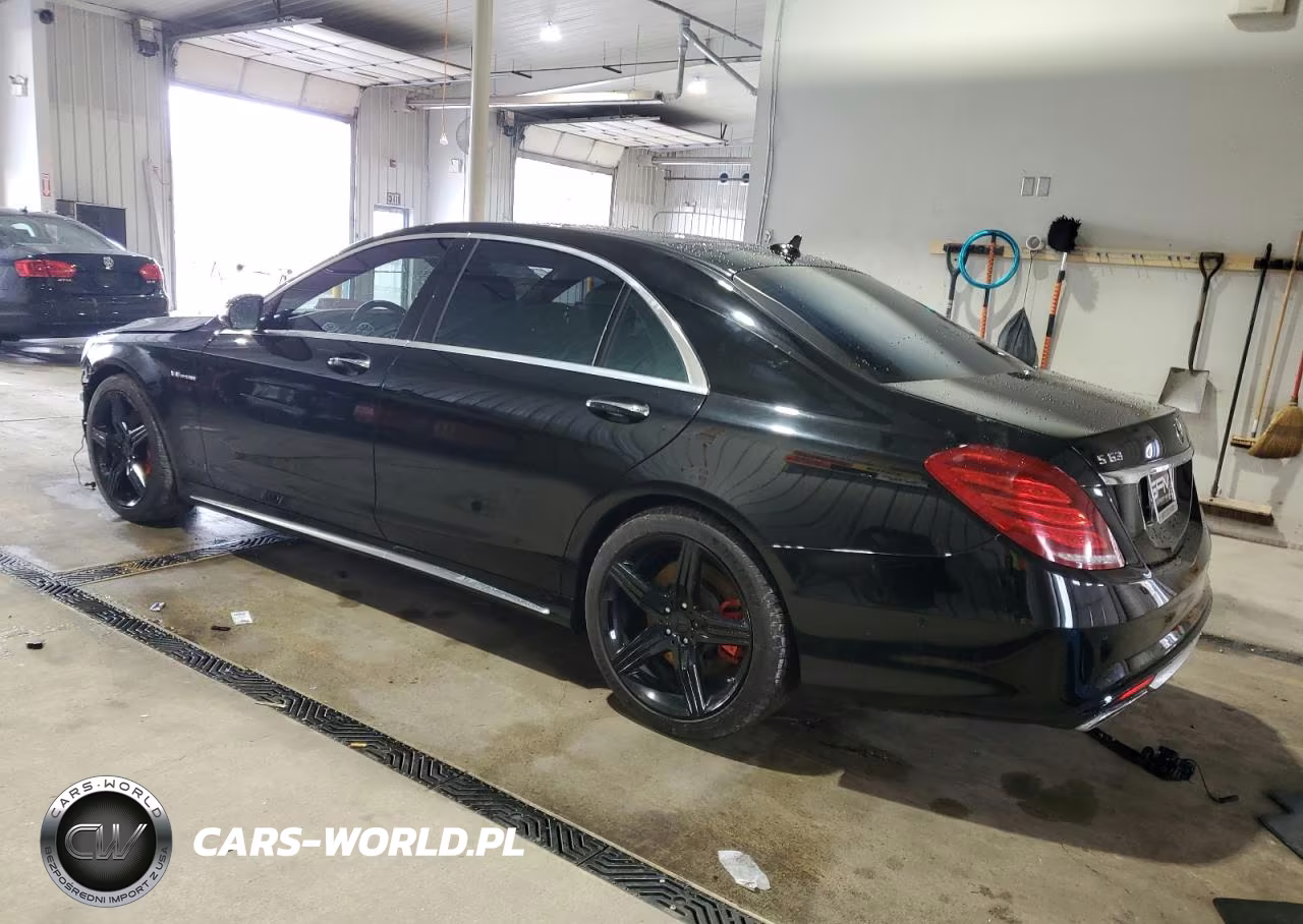 2015 Mercedes-Benz S 63 Amg VIN:WDDUG7JB5FA146070 - 2