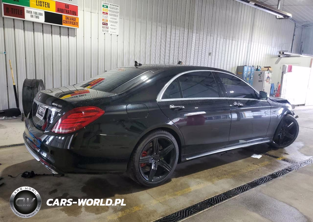 2015 Mercedes-Benz S 63 Amg VIN:WDDUG7JB5FA146070 - 3