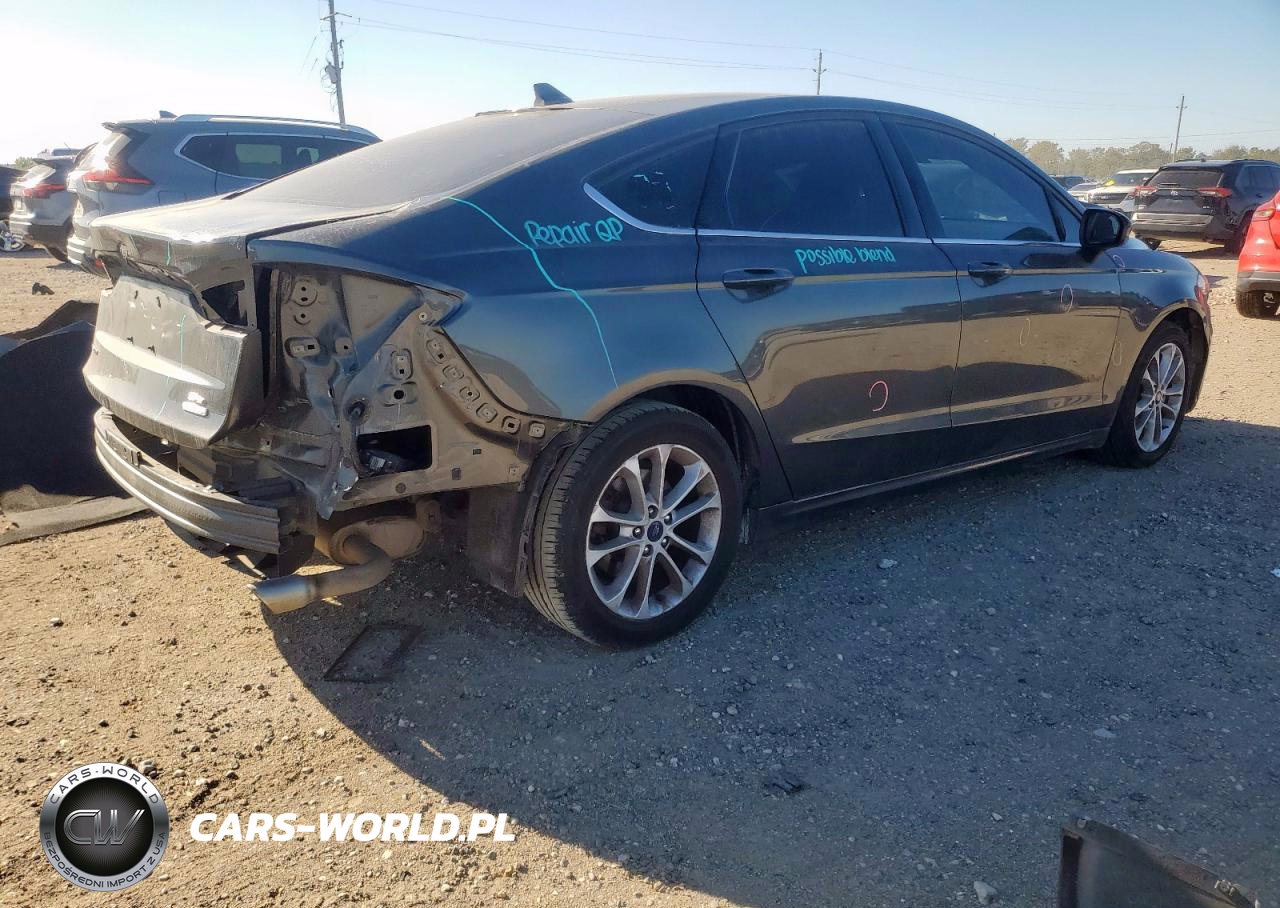 2020 Ford Fusion Se VIN:3FA6P0HD2LR245423 - 3
