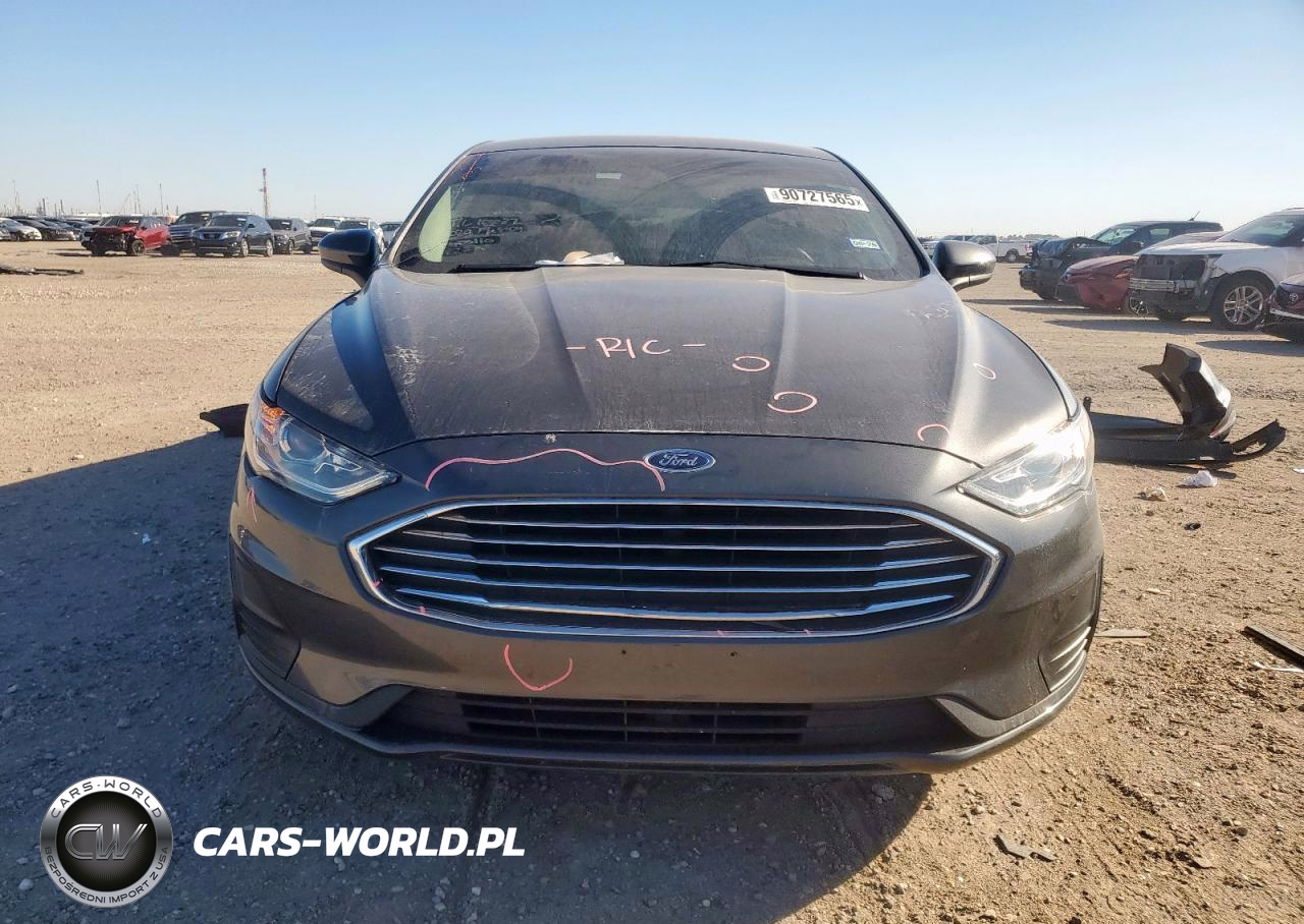 2020 Ford Fusion Se VIN:3FA6P0HD2LR245423 - 5