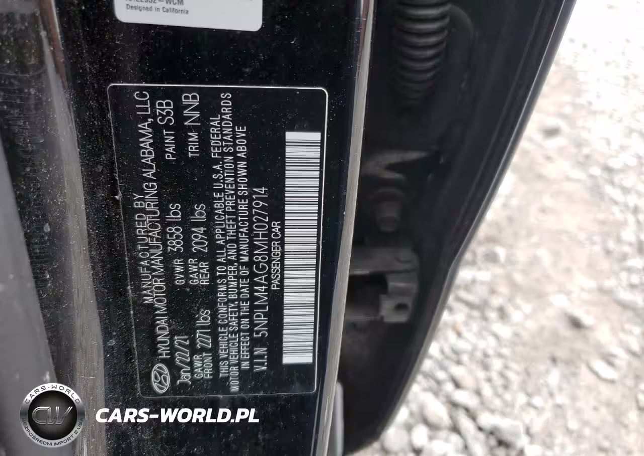 2021 Hyundai Elantra Sel VIN:5NPLM4AG8MH027914 - 12