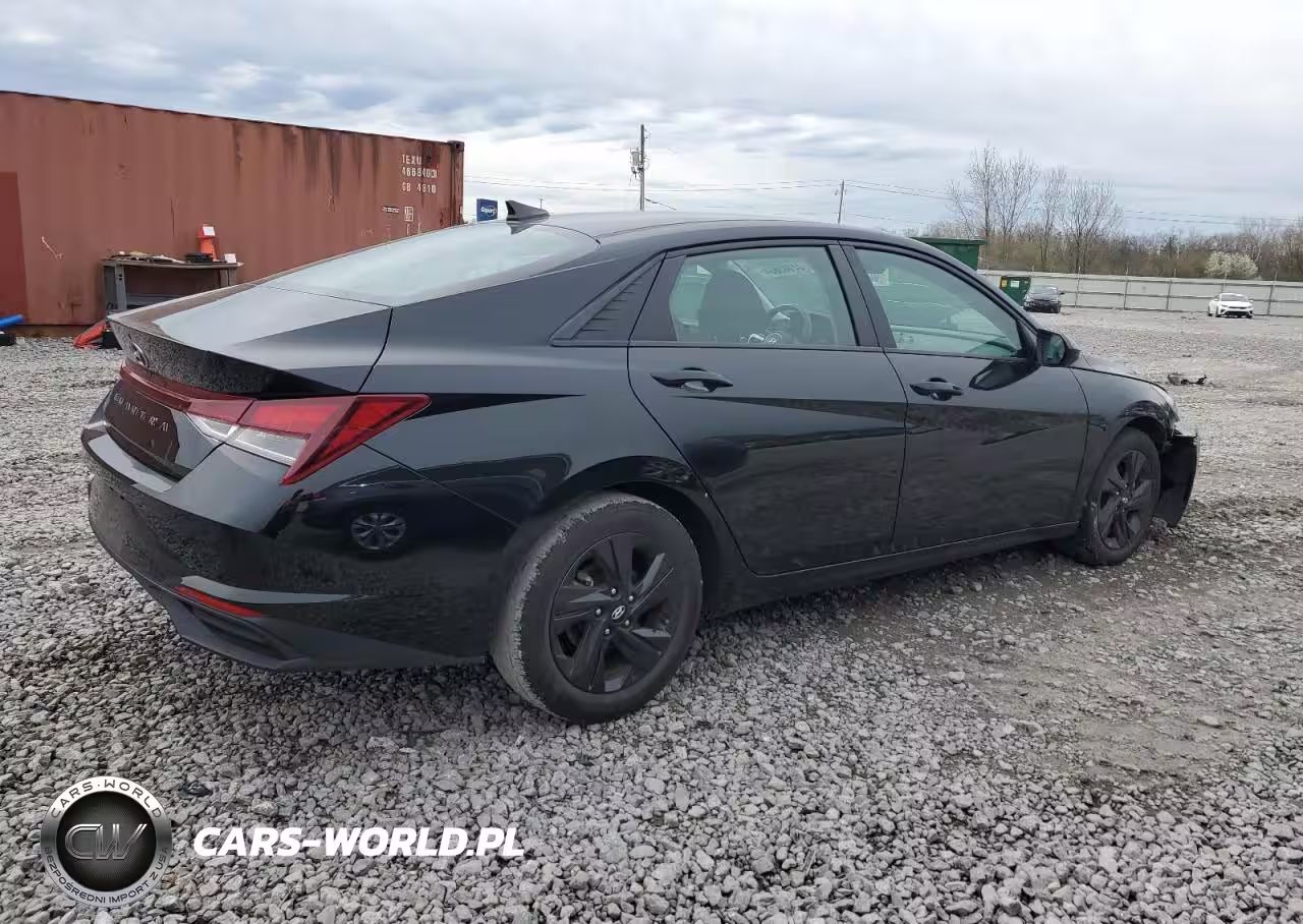 2021 Hyundai Elantra Sel VIN:5NPLM4AG8MH027914 - 3