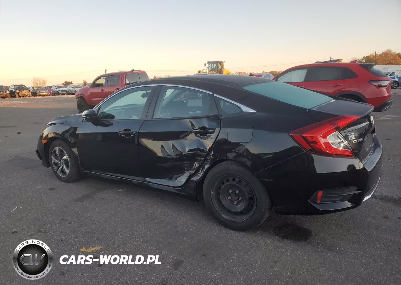 2021 Honda Civic Lx VIN:2HGFC2F61MH504620 - 2