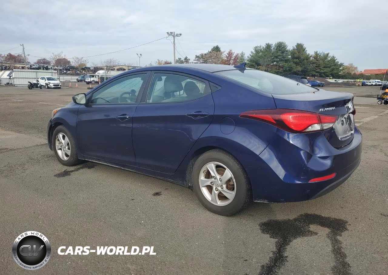 2014 Hyundai Elantra Se VIN:5NPDH4AE6EH539406 - 2