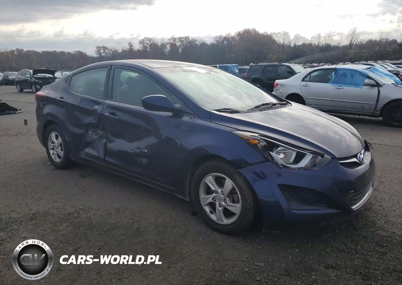 2014 Hyundai Elantra Se VIN:5NPDH4AE6EH539406 - 4