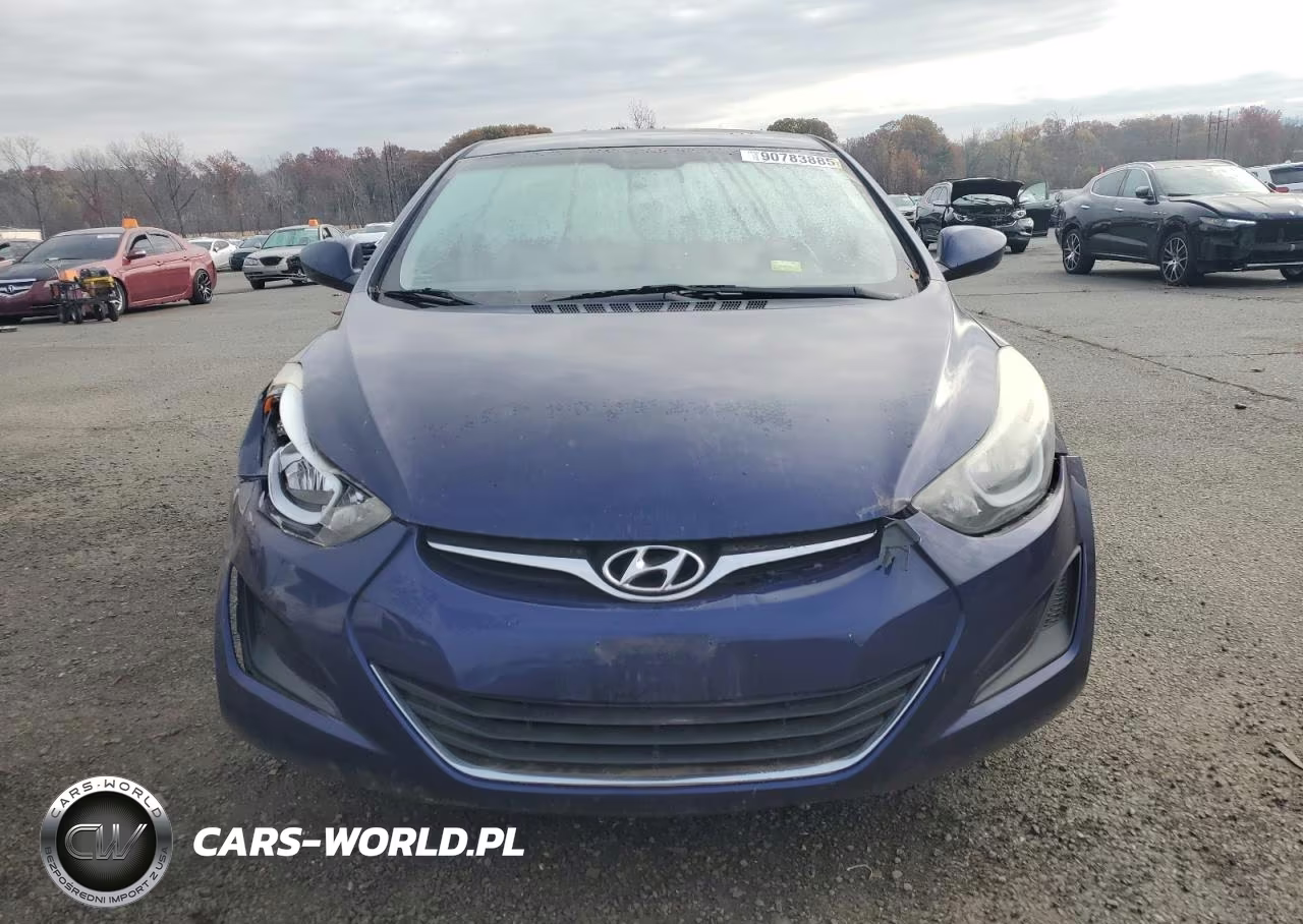 2014 Hyundai Elantra Se VIN:5NPDH4AE6EH539406 - 5