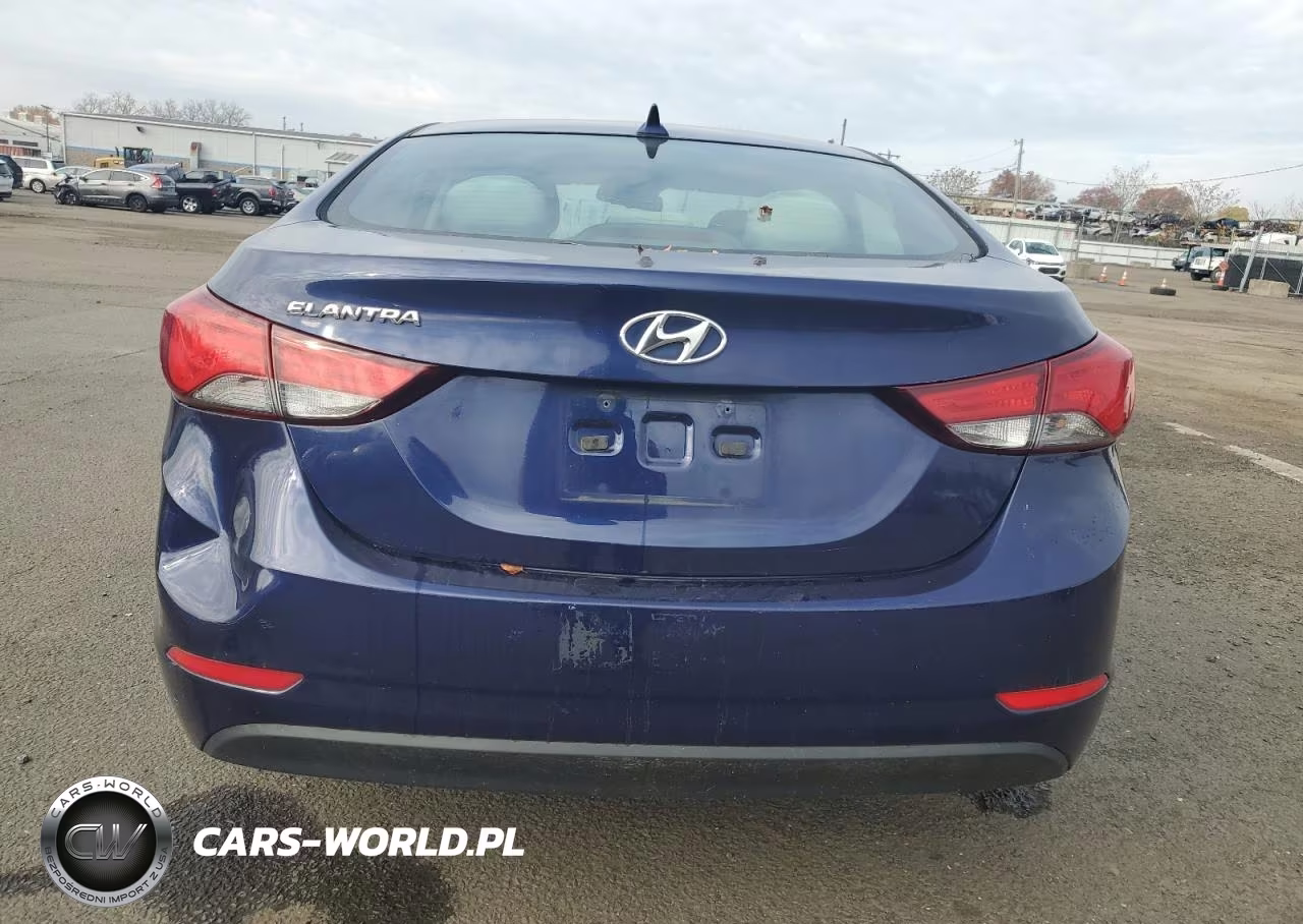 2014 Hyundai Elantra Se VIN:5NPDH4AE6EH539406 - 6