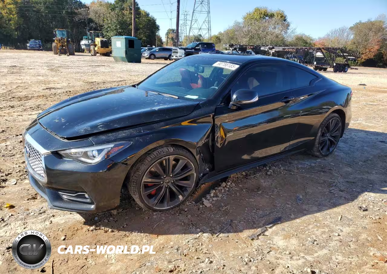 2018 Infiniti Q60 Red Sport 400