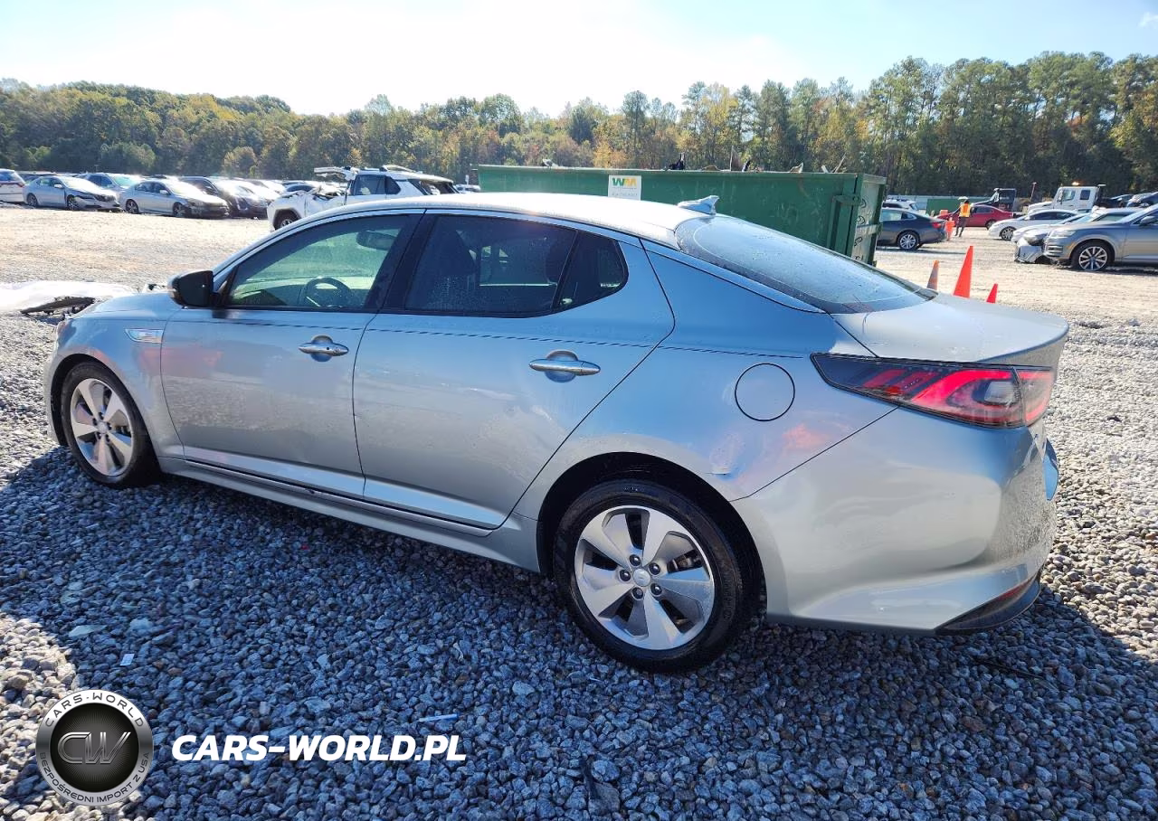2015 Kia Optima Hybrid VIN:KNAGN4AD1F5091300 - 2