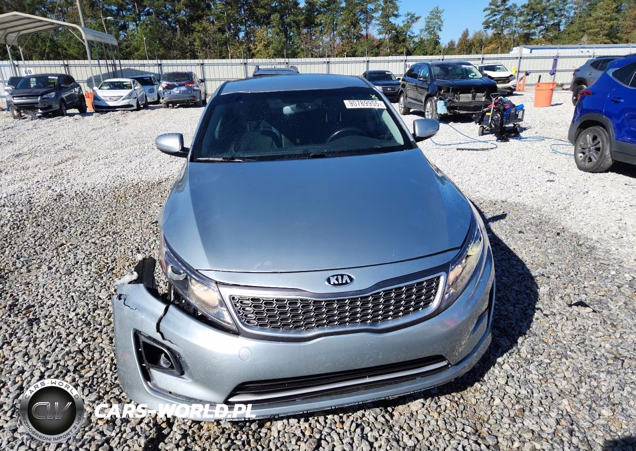 2015 Kia Optima Hybrid VIN:KNAGN4AD1F5091300 - 5