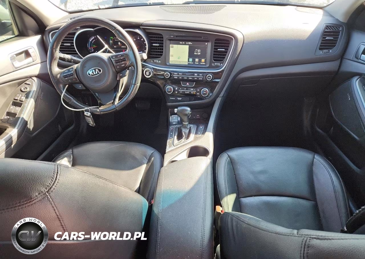 2015 Kia Optima Hybrid VIN:KNAGN4AD1F5091300 - 8