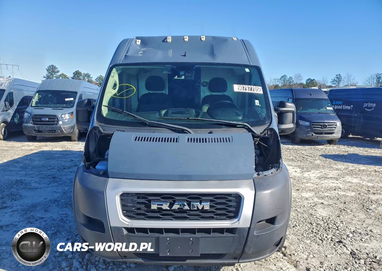 2021 Ram Promaster 3500 Delivery Van VIN:3C6FRVJG6ME503173 - 5