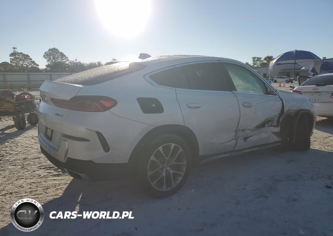 2021 BMW X6 Sdrive 40I VIN:5UXCY4C05M9F19282 - 3