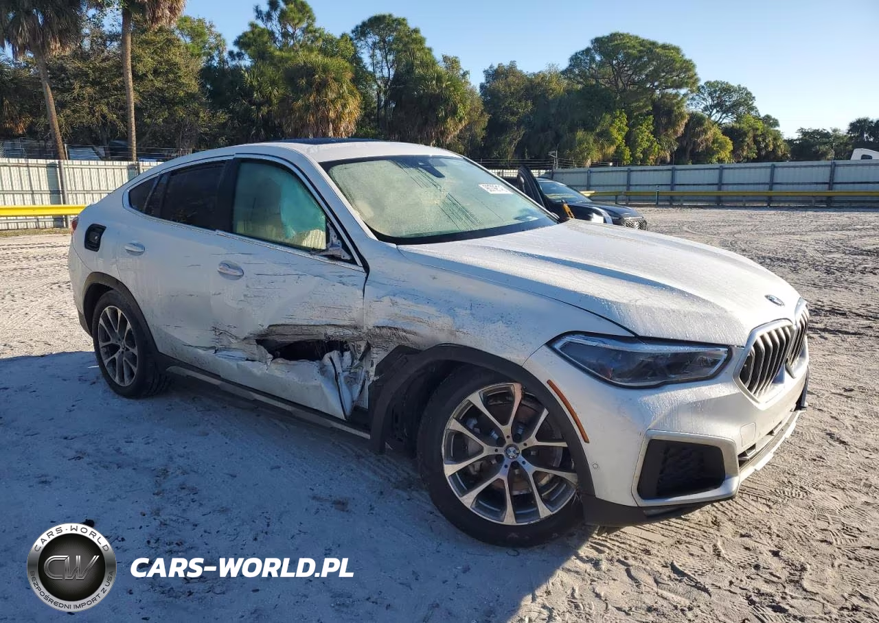 2021 BMW X6 Sdrive 40I VIN:5UXCY4C05M9F19282 - 4