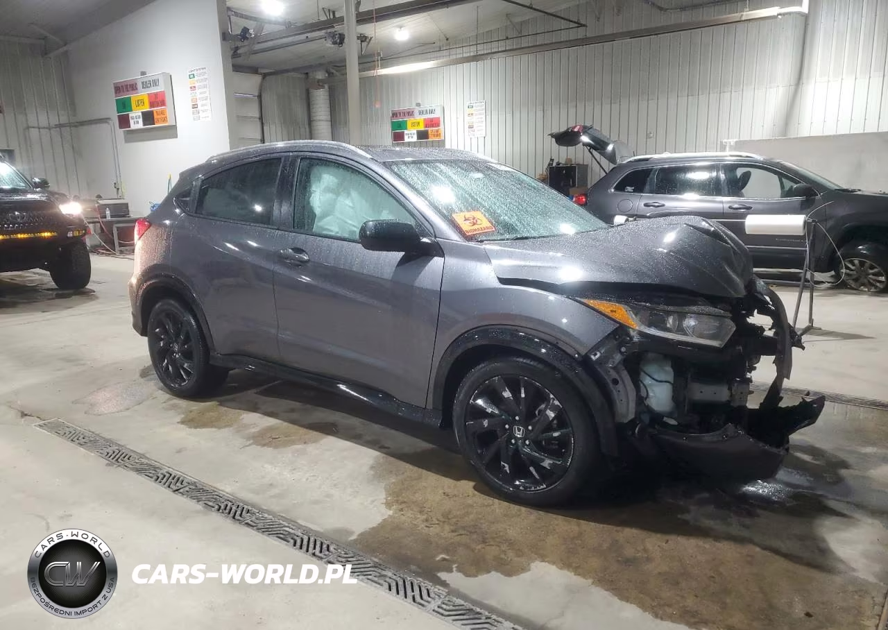 2022 Honda Hr-V Sport VIN:3CZRU6H17NM707008 - 4