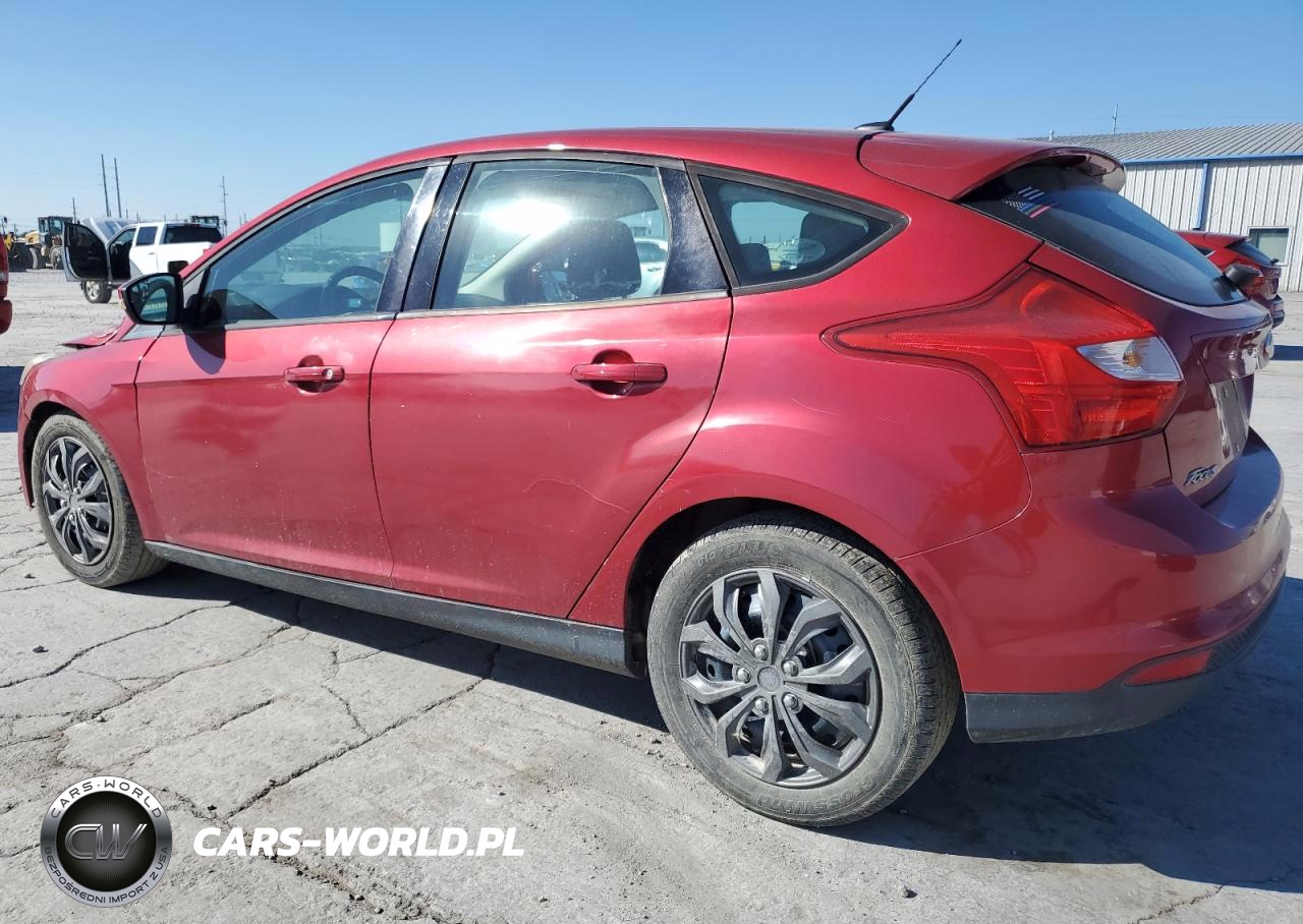 2012 Ford Focus Se VIN:1FAHP3K21CL289641 - 2