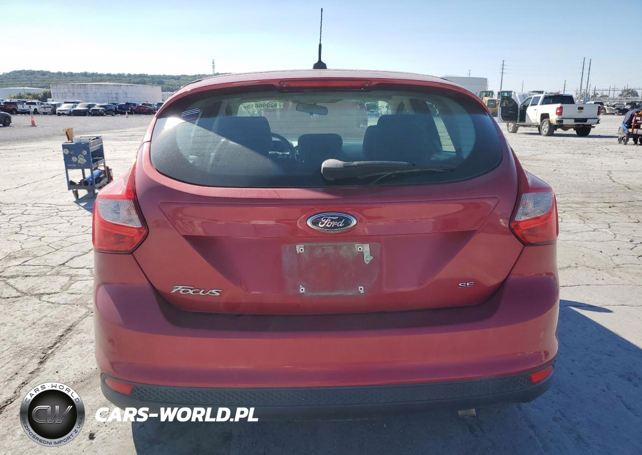 2012 Ford Focus Se VIN:1FAHP3K21CL289641 - 6