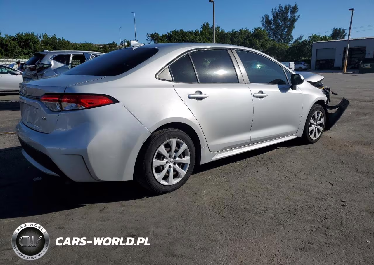 2021 Toyota Corolla Le VIN:JTDEPMAE2MJ152493 - 3