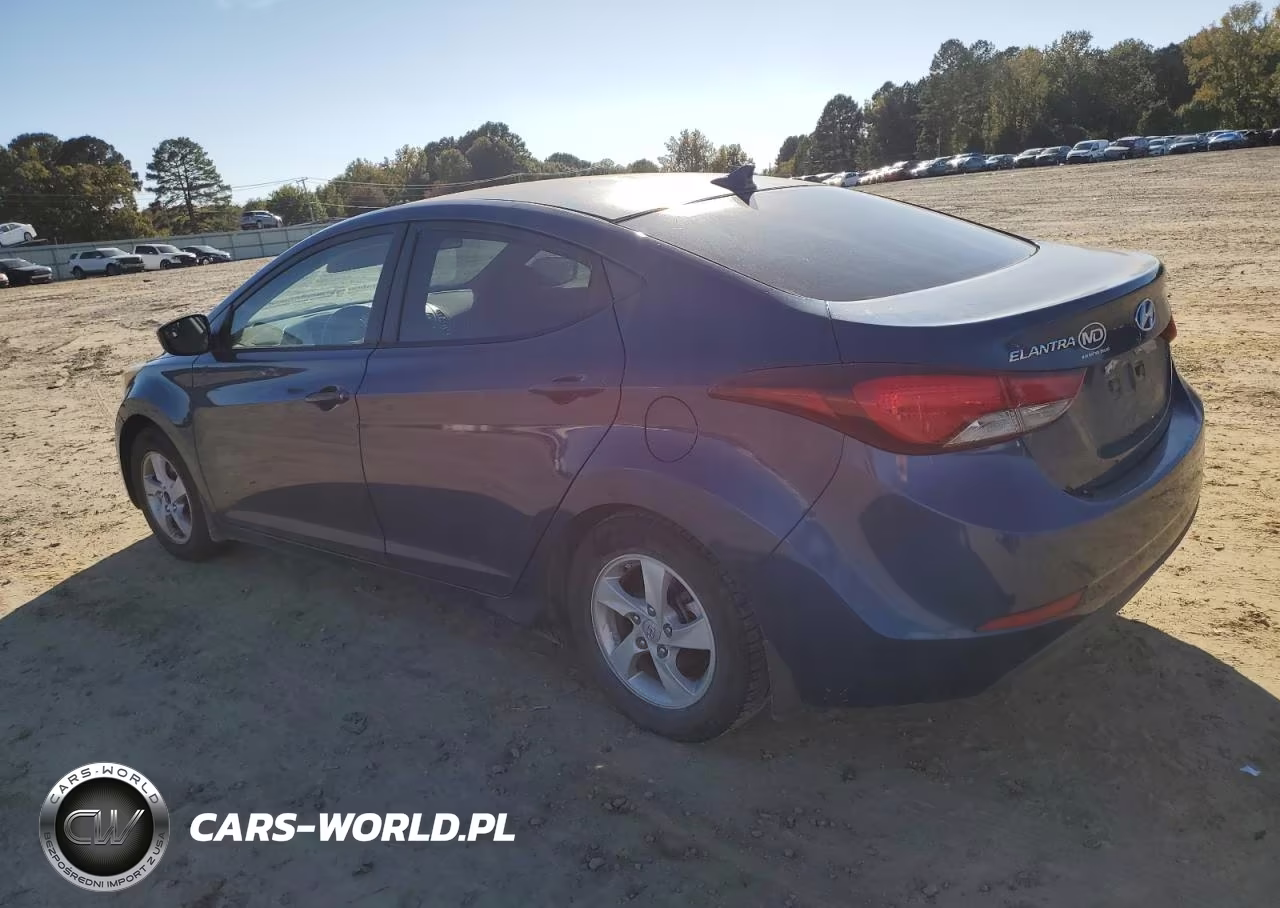 2015 Hyundai Elantra Se VIN:KMHDH4AE3FU383599 - 2
