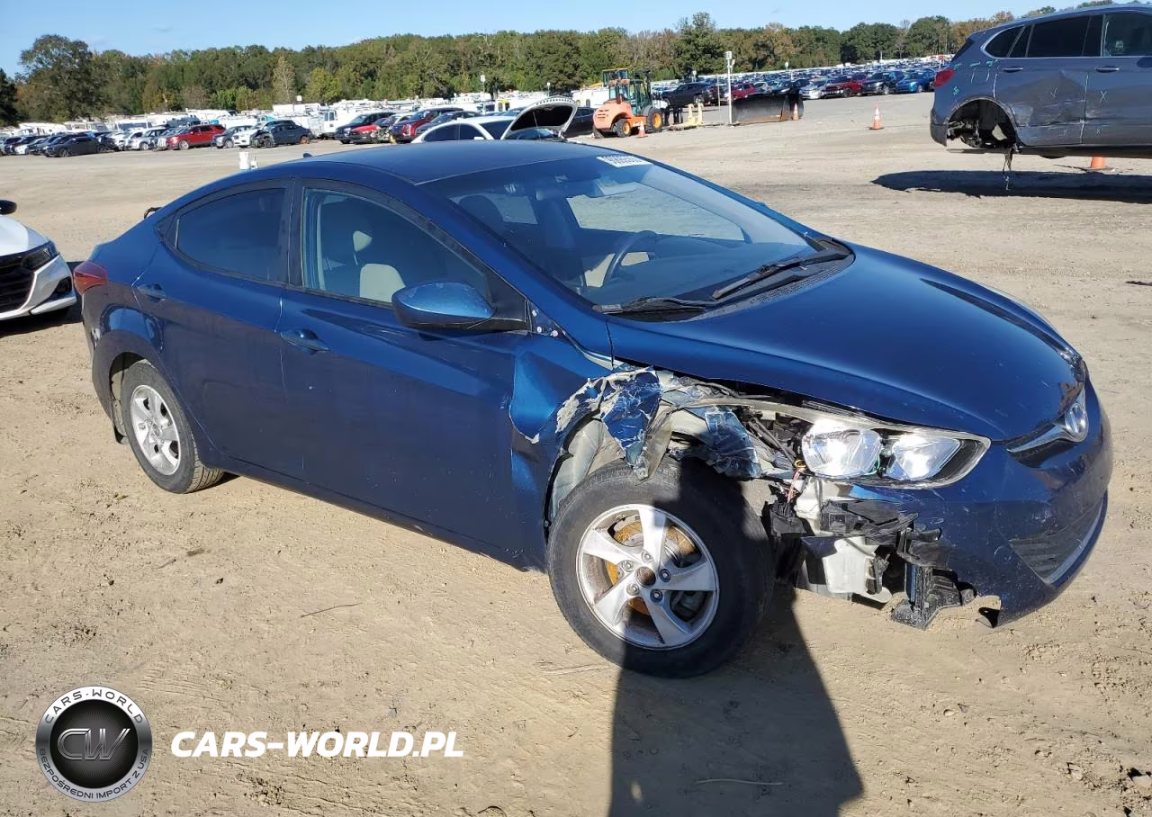 2015 Hyundai Elantra Se VIN:KMHDH4AE3FU383599 - 4