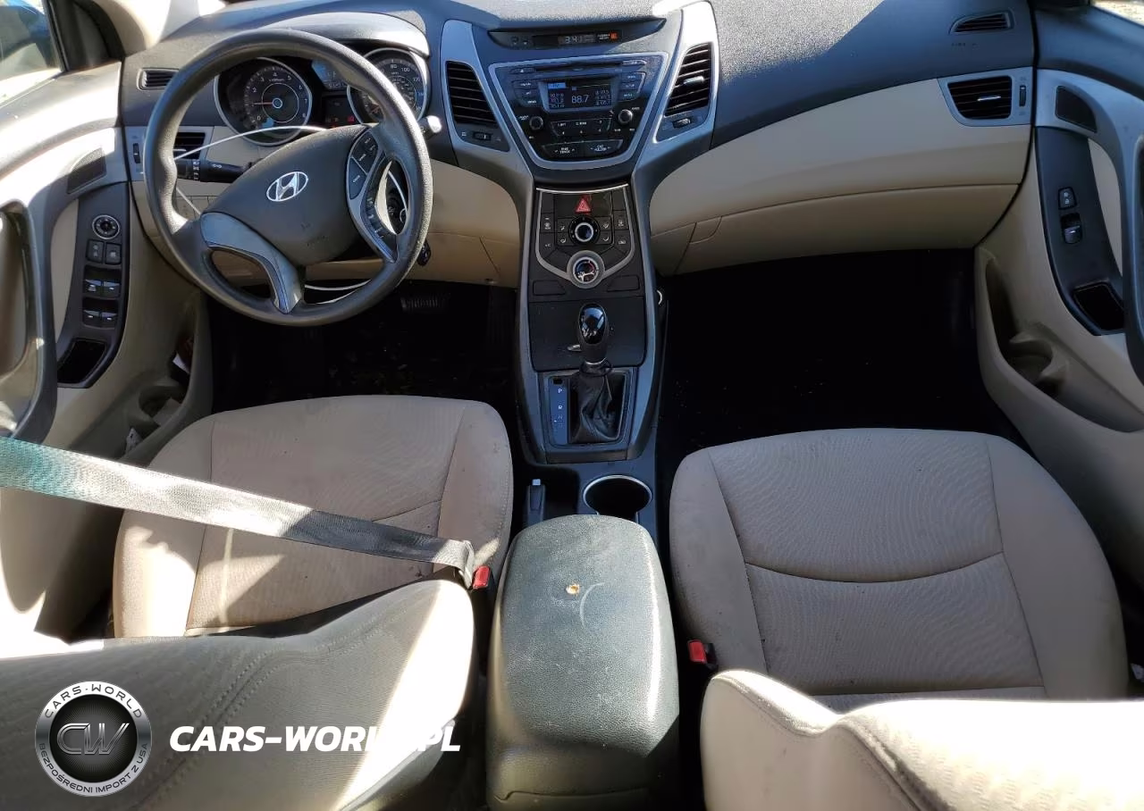 2015 Hyundai Elantra Se VIN:KMHDH4AE3FU383599 - 8