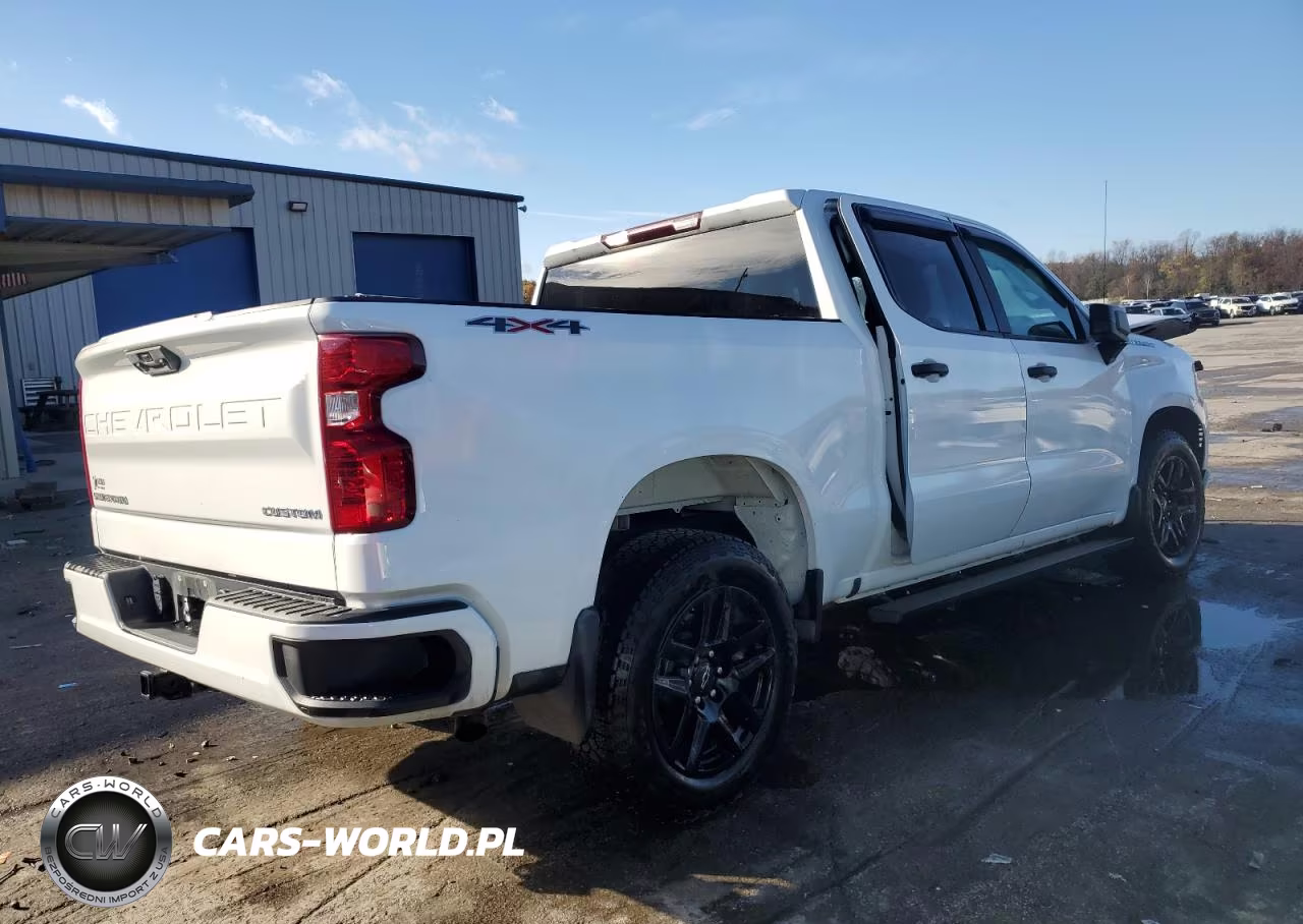 2022 Chevrolet Silverado K1500 Custom VIN:1GCPDBEK5NZ554629 - 3