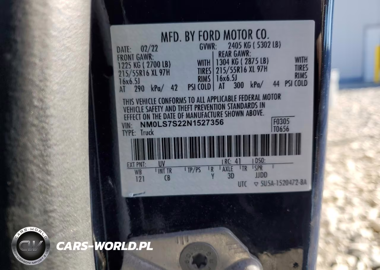 2022 Ford Transit Connect Delivery Van VIN:NM0LS7S22N1527356 - 13