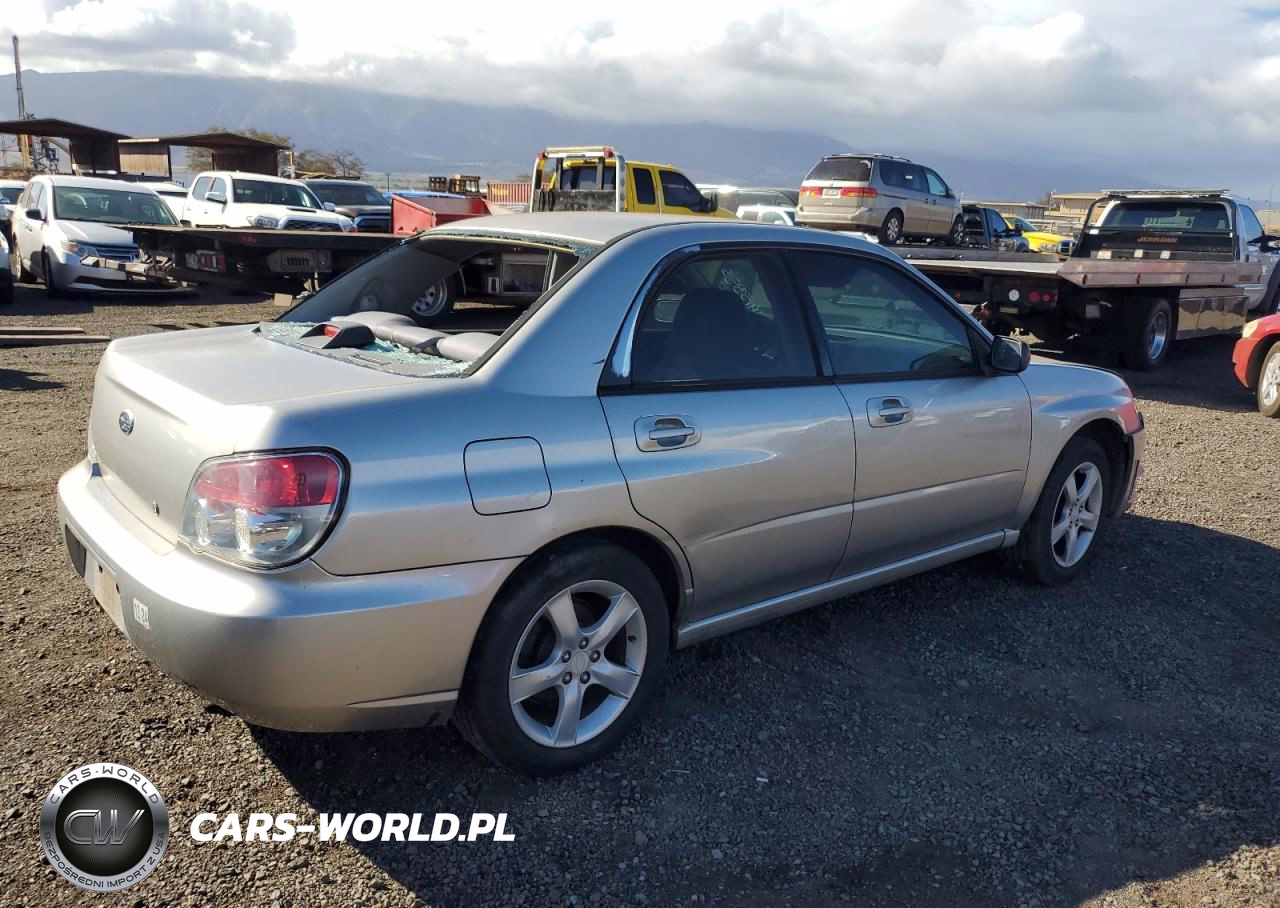 2006 Subaru Impreza 2.5I VIN:JF1GD67686H513304 - 3
