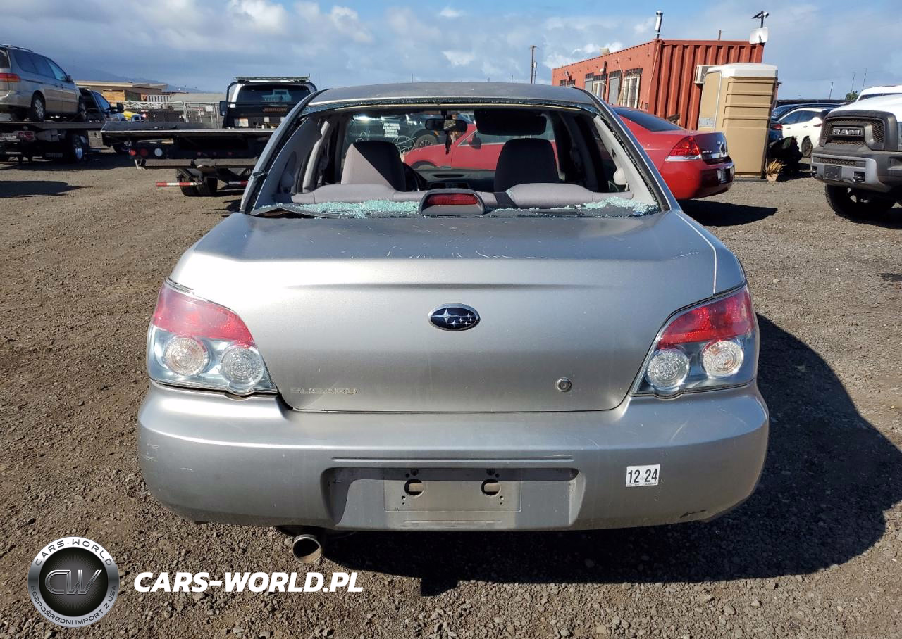 2006 Subaru Impreza 2.5I VIN:JF1GD67686H513304 - 6
