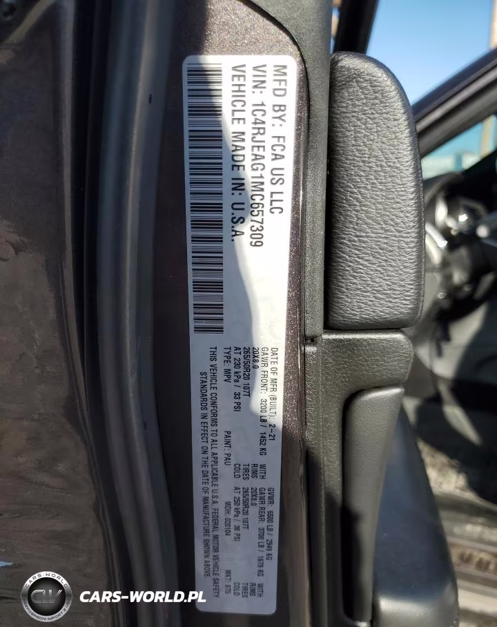2021 Jeep Grand Cherokee Laredo VIN:1C4RJEAG1MC657309 - 13