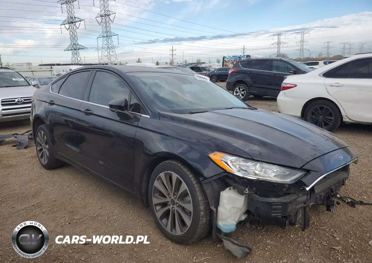2020 Ford Fusion Se VIN:3FA6P0T96LR253124 - 4