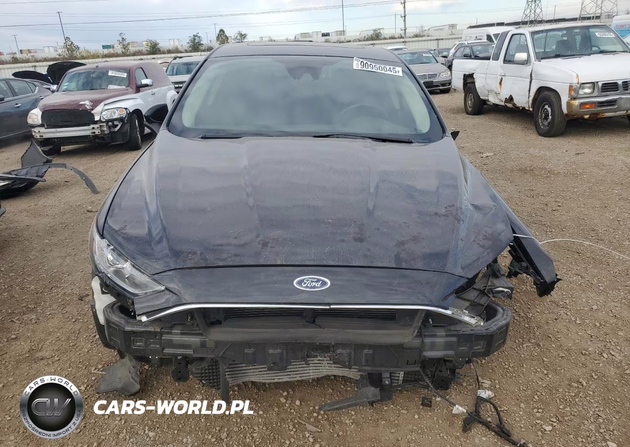 2020 Ford Fusion Se VIN:3FA6P0T96LR253124 - 5