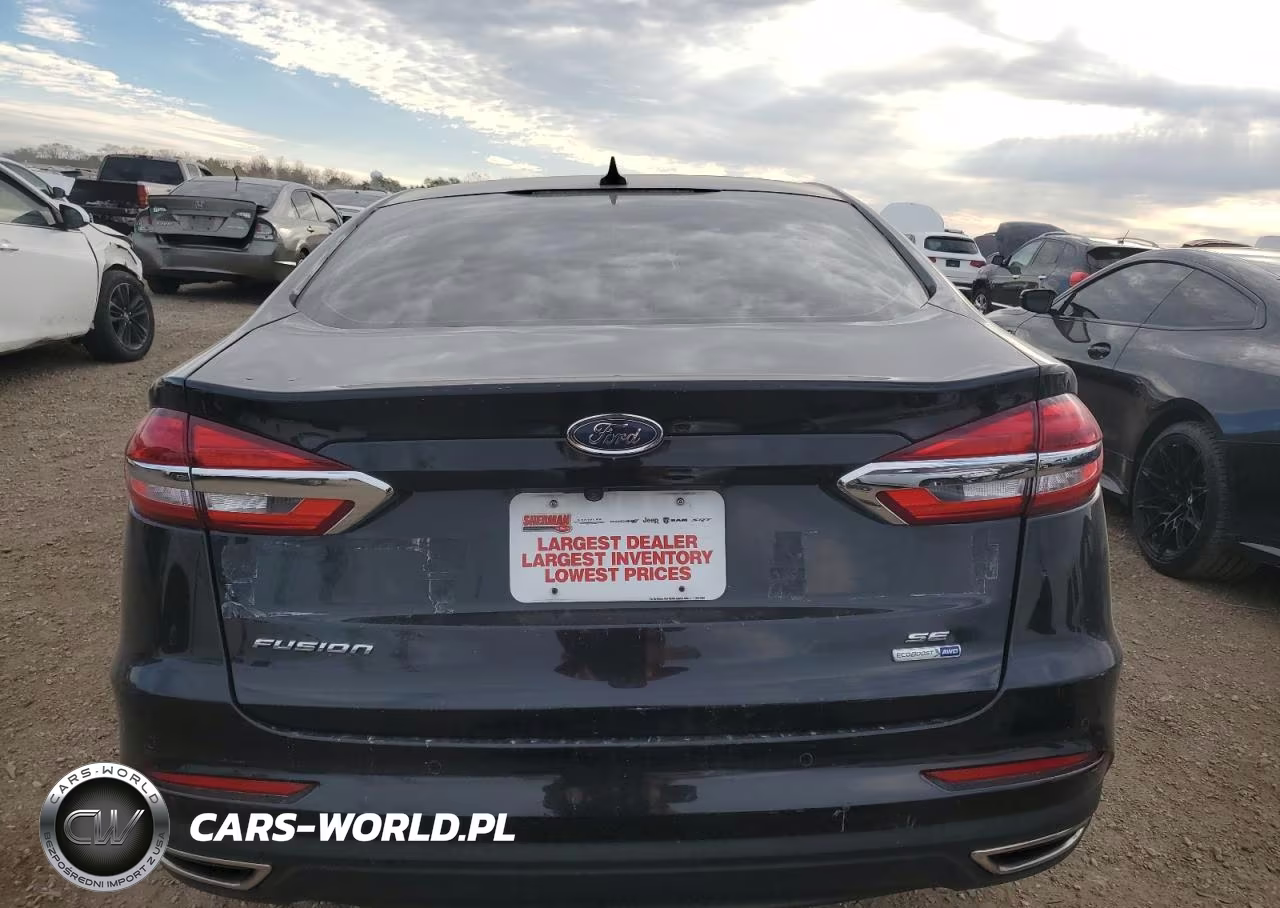 2020 Ford Fusion Se VIN:3FA6P0T96LR253124 - 6