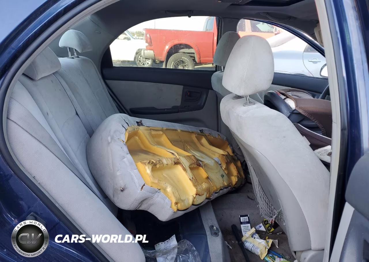 2004 Kia Spectra Lx VIN:KNAFE122745052456 - 10