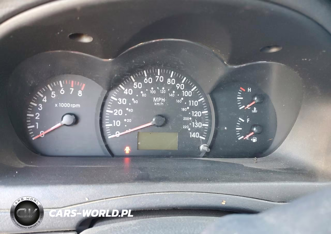 2004 Kia Spectra Lx VIN:KNAFE122745052456 - 9