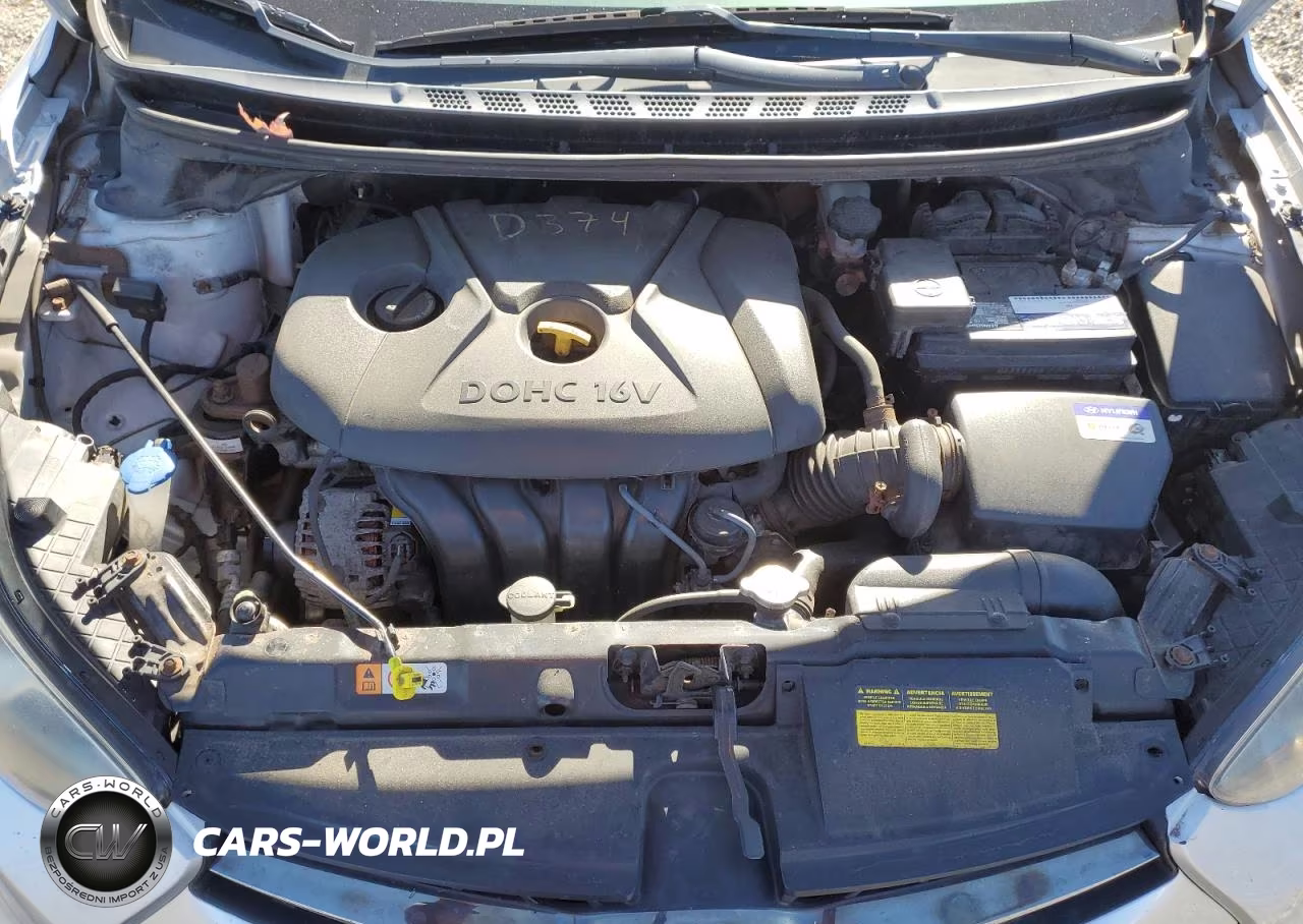 2013 Hyundai Elantra Coupe Gs VIN:KMHDH6AE2DU020168 - 11