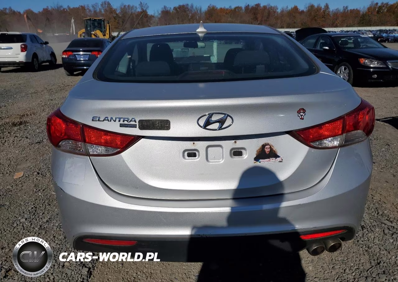 2013 Hyundai Elantra Coupe Gs VIN:KMHDH6AE2DU020168 - 6
