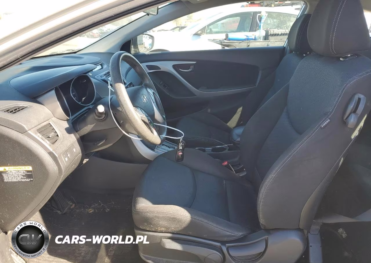 2013 Hyundai Elantra Coupe Gs VIN:KMHDH6AE2DU020168 - 7
