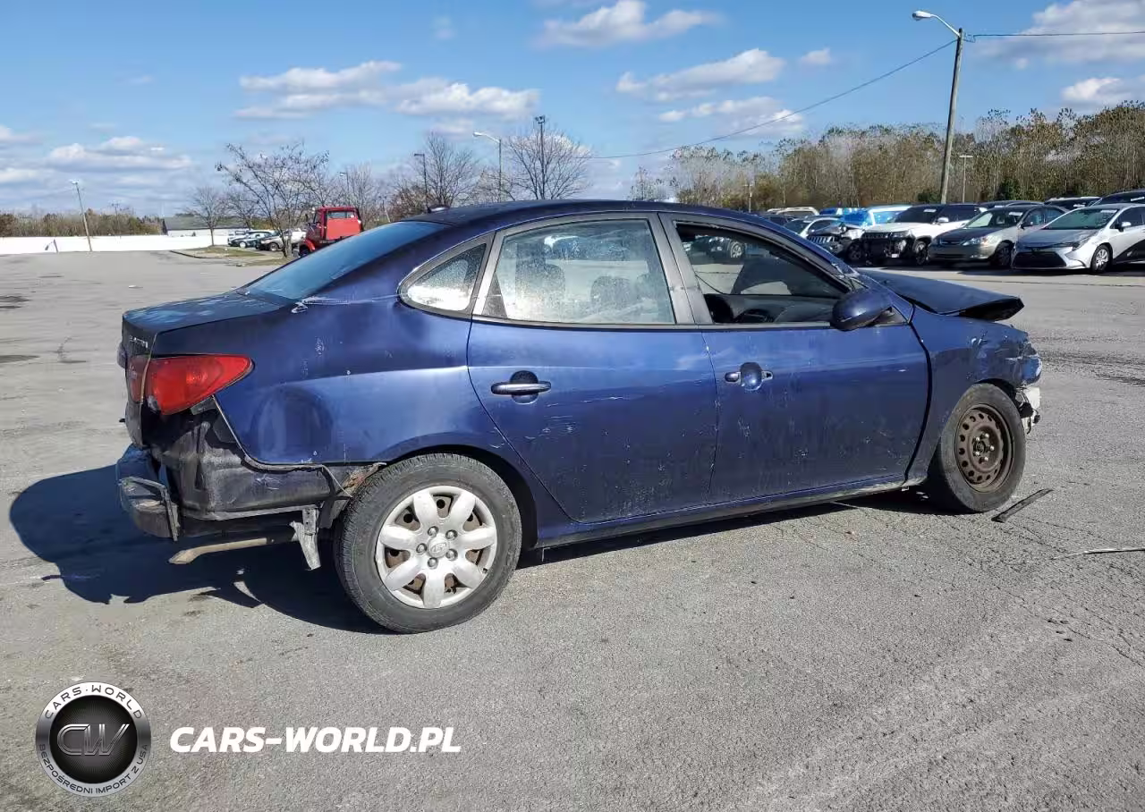2007 Hyundai Elantra Gls VIN:KMHDU46D27U176215 - 3