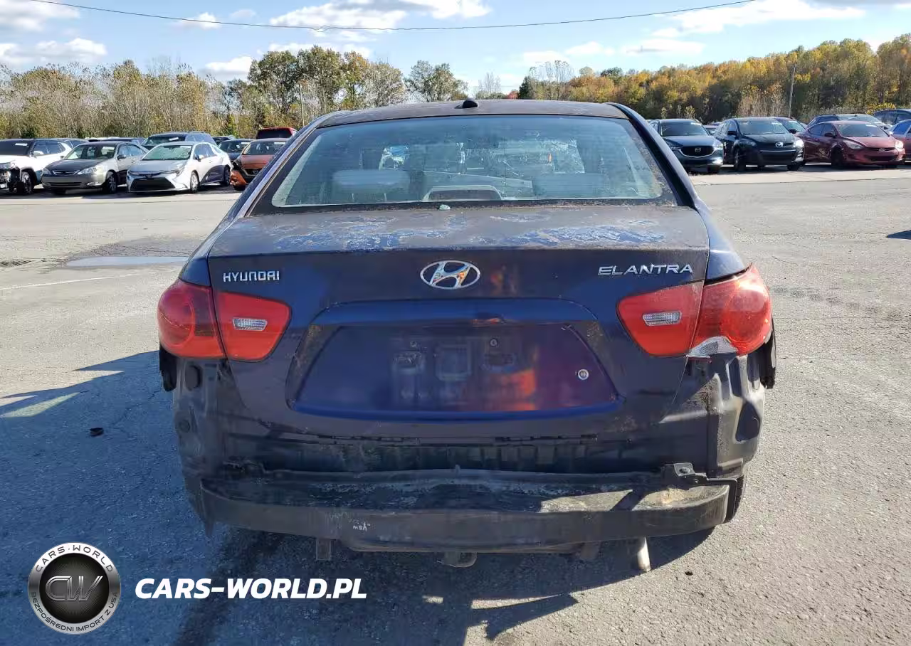 2007 Hyundai Elantra Gls VIN:KMHDU46D27U176215 - 6