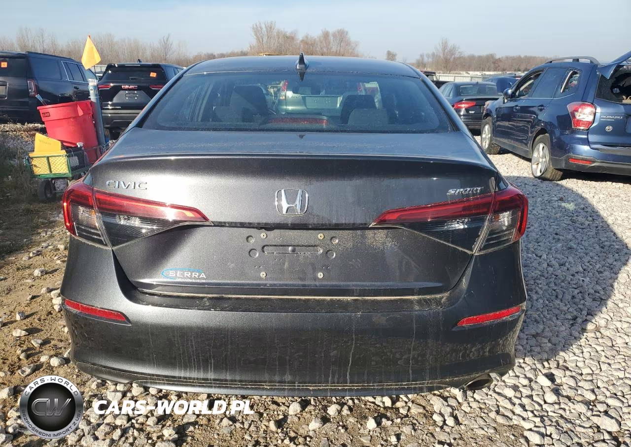 2022 Honda Civic Sport VIN:2HGFE2F56NH586265 - 6