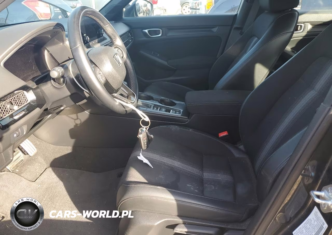 2022 Honda Civic Sport VIN:2HGFE2F56NH586265 - 7