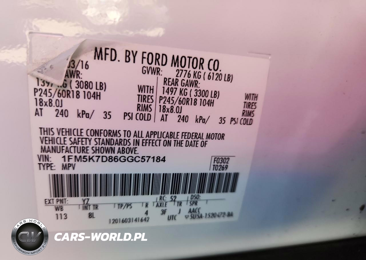 2016 Ford Explorer Xlt VIN:1FM5K7D86GGC57184 - 13