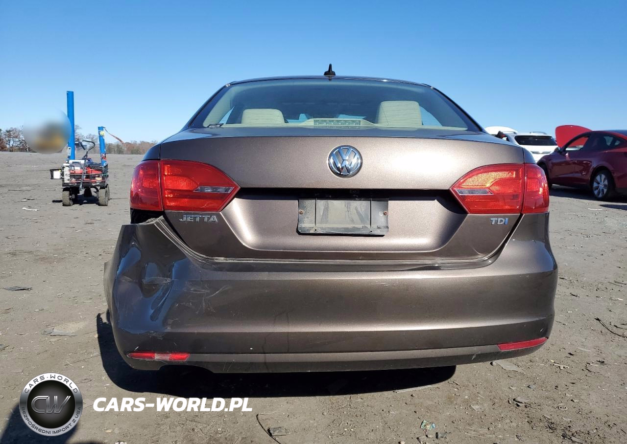 2014 Volkswagen Jetta Tdi VIN:3VWLL7AJ5EM378112 - 6