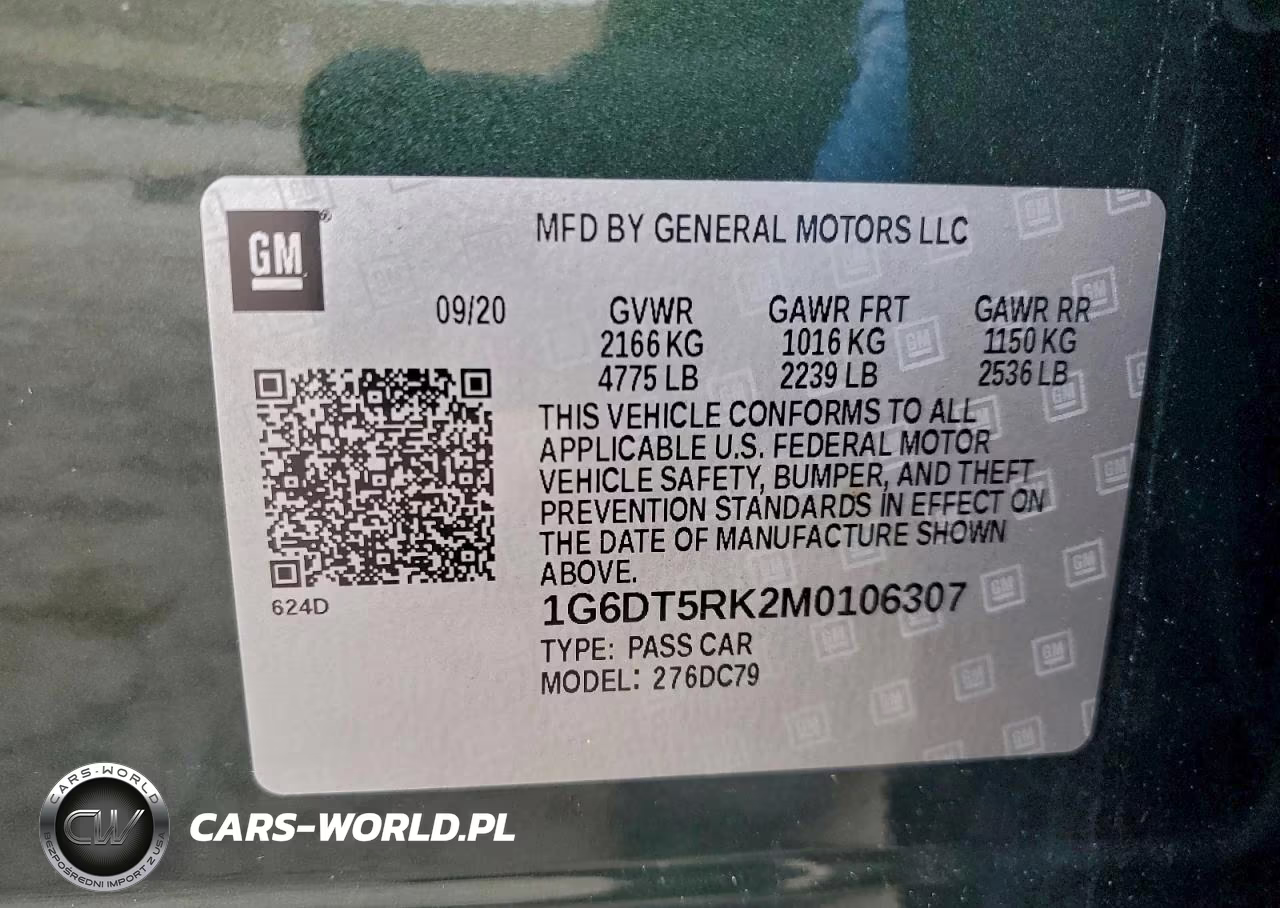 2021 Cadillac Ct5 Premium Luxury VIN:1G6DT5RK2M0106307 - 12